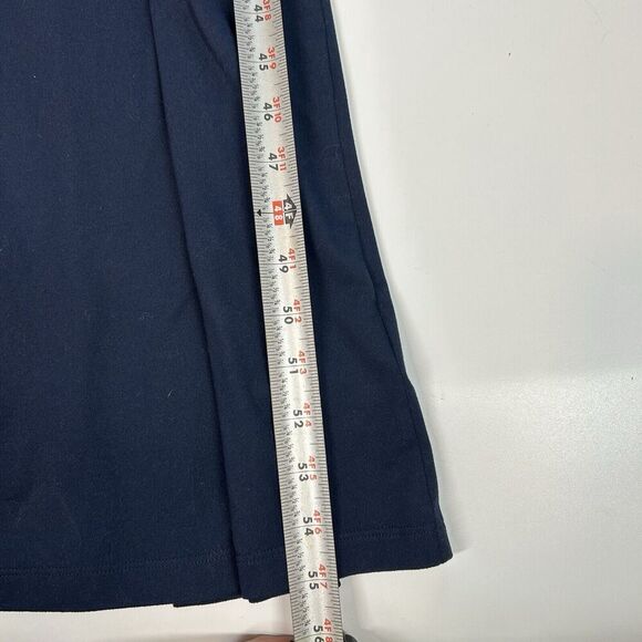 Eddie Bauer Travex Maxi Dress Womens Medium Criss Cross Back Navy Blue Outdoor - Picture 8 of 9